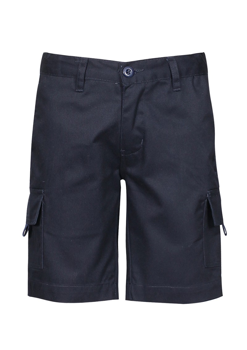 KIDS MERCERISED WORK CARGO SHORT
